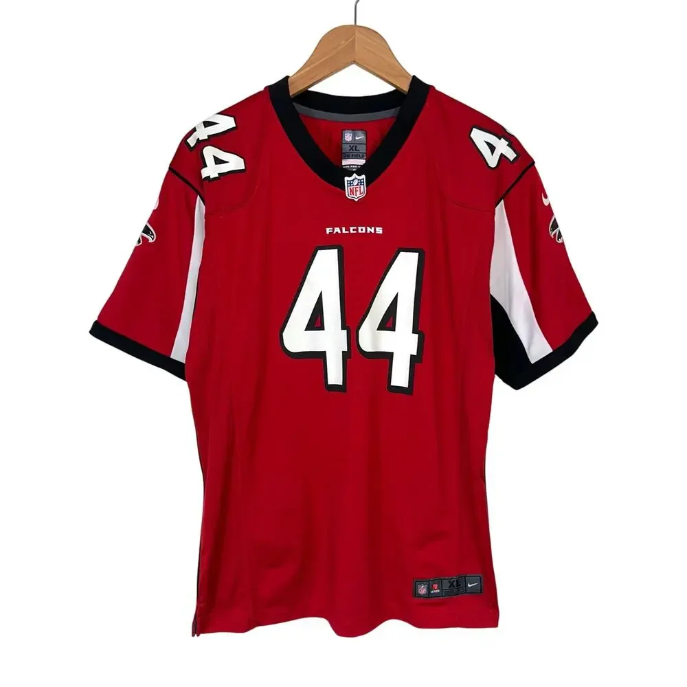 Nike NFL Kids Throwback Vic Beasley Jr #44 Atlanta Falcons Red Jersey Size XL
